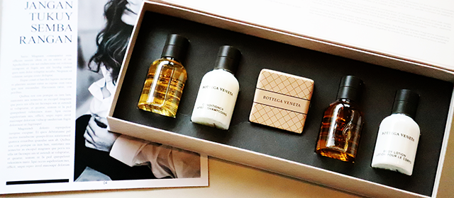 롯데ON 전용 보테가베네타 어메니티 5종 set 특전 제공