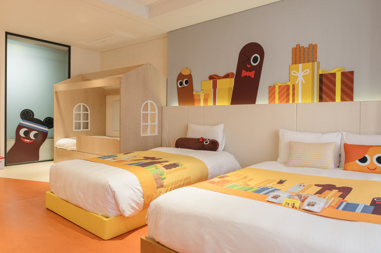 롯데리조트부여 캐릭터객실 - 빼빼로 B형 