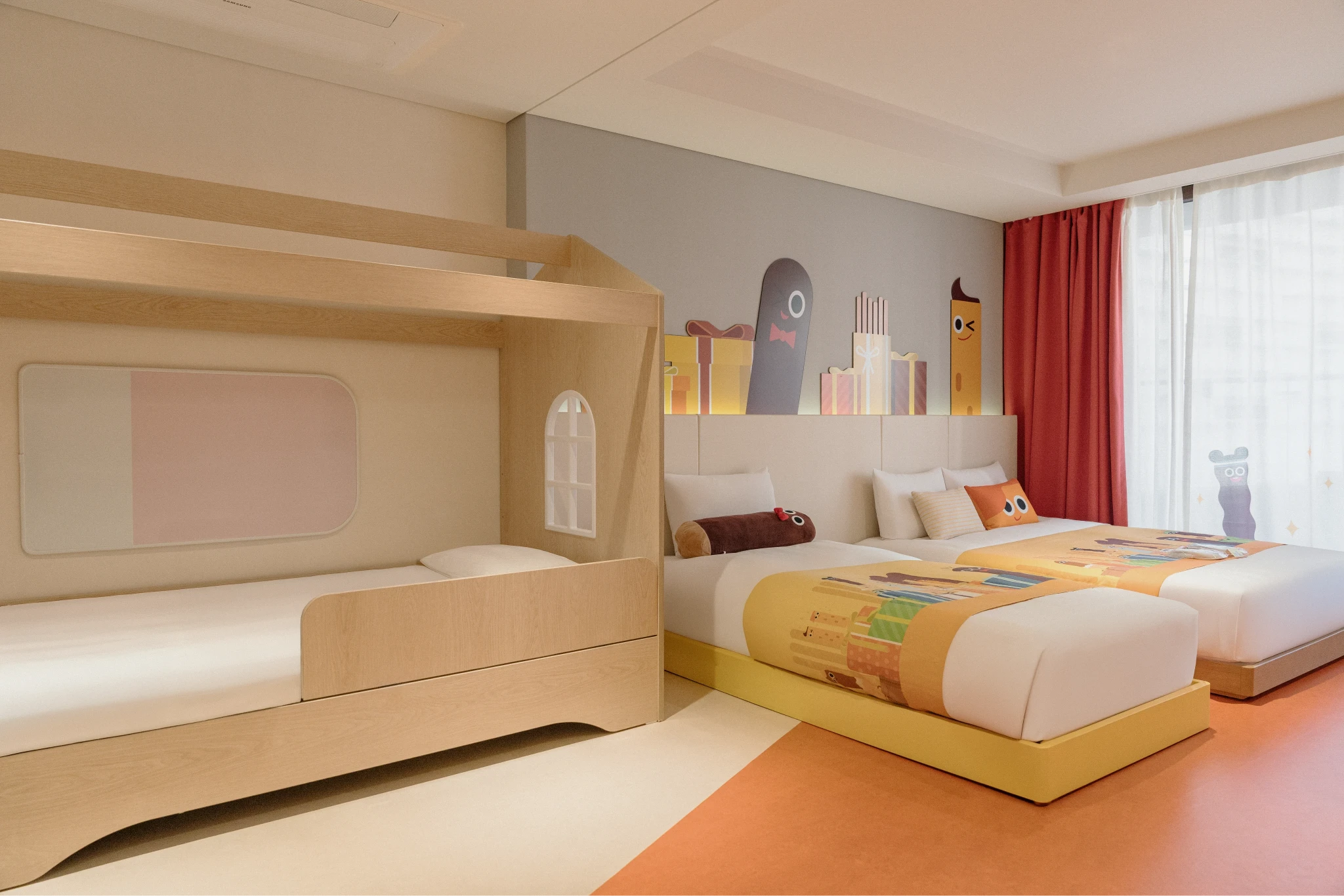 롯데리조트부여 캐릭터객실 - 빼빼로 B형